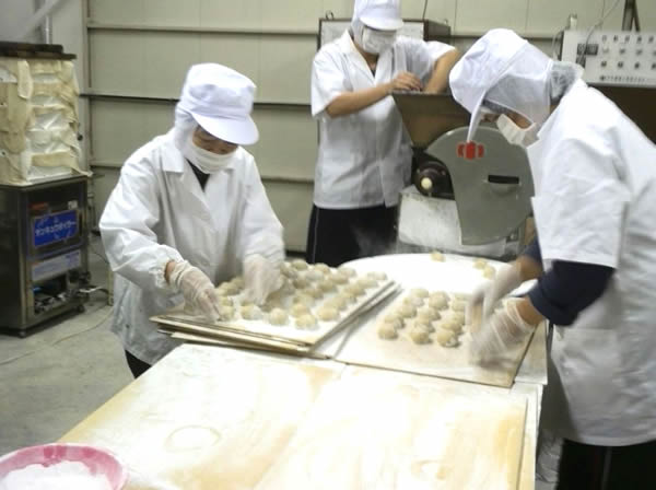 玄米餅の製造